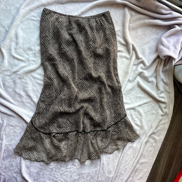 Robbie Bee 100% silk midi skirt - Picture 4 of 4